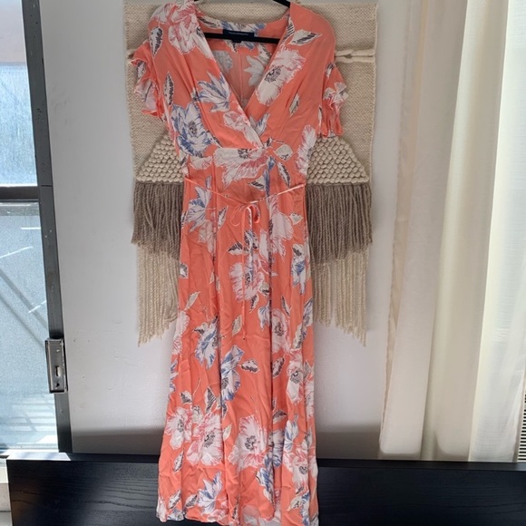 French Connection Cari Crepe Midi Tea Dress, 6 - Picture 6 of 7